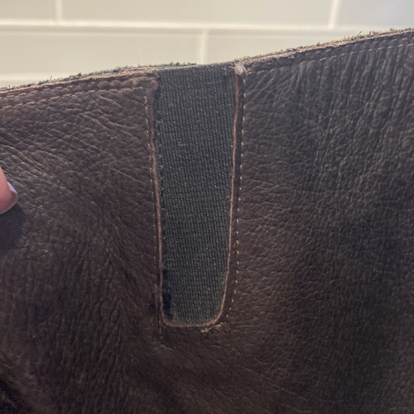 - Tremp - black leather boots - leather lined zipper & buckle EUC - Picture 13 of 15